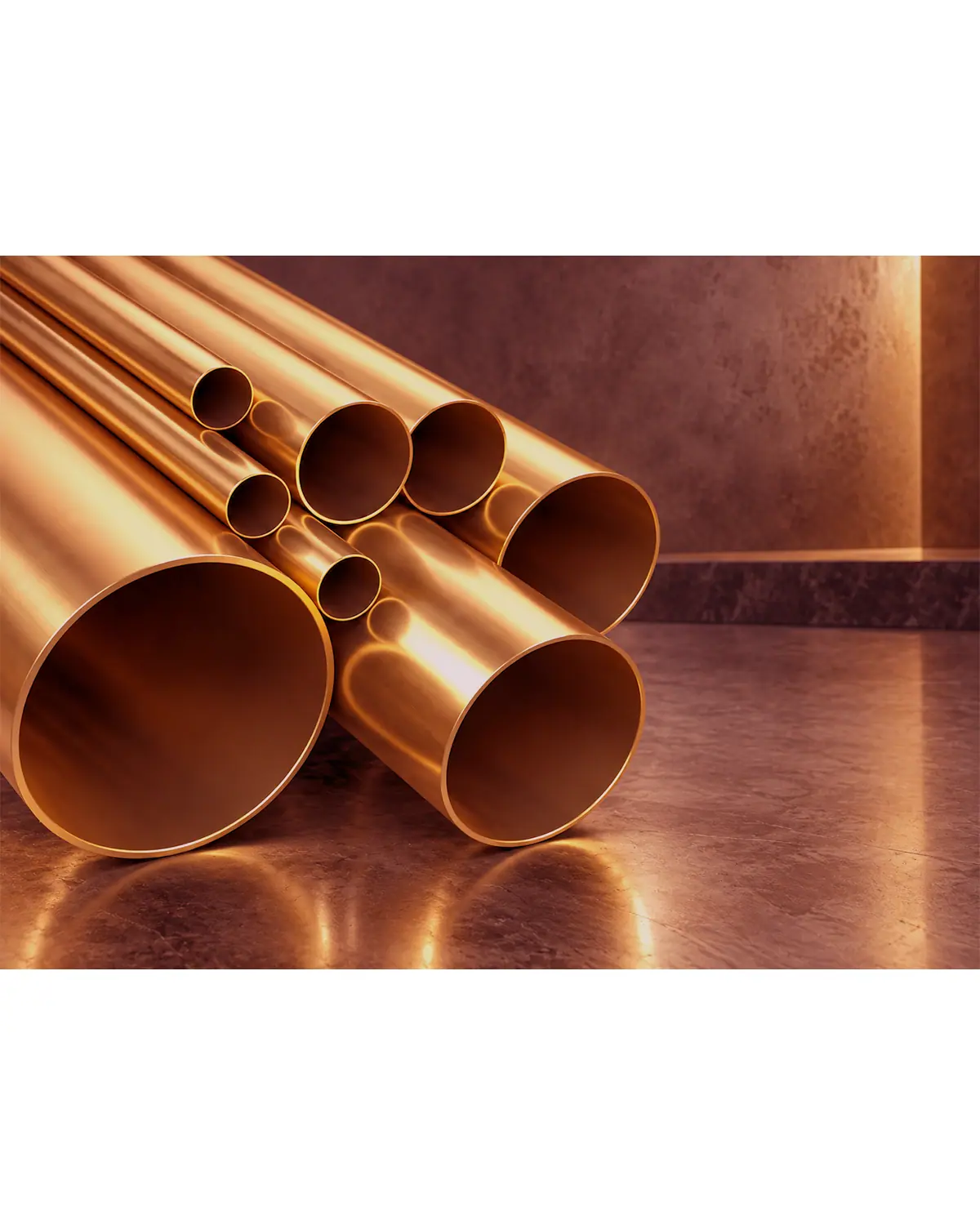 Copper tubes and pipes